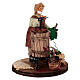 Man at the wine press with grapes for 10 cm Neapolitan Nativity Scene s3