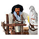 Homme brossant le cheval crèche napolitaine 10 cm s2