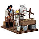 Homme brossant le cheval crèche napolitaine 10 cm s3