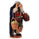 Fruttivendolo con cesti che urla presepe napoletano 18 cm s3