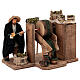 Man with olive grinder animated figurine Nativity Scene from Naples, 12 cm s3