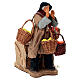 Animated fruit seller with lemon and orange crates for 12 cm Neapolitan Nativity Scene s4