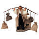 Man with 4 sacks, animated Neapolitan nativity scene figurine 10 cm s1