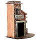 Maison en ruine avec balcon 25x15x25 cm crèche Naples 6-8 cm s2