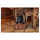 Illuminated village with waterfall, mill and oven for 10-12 cm Neapolitan Nativity Scene,  100x60x70 cm s9