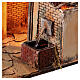 Borgo Presepe Napoletano con fontana Sacra Famiglia 45x65x40 cm presepe 10-15 cm s4