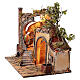 Borgo Presepe Napoletano con fontana Sacra Famiglia 45x65x40 cm presepe 10-15 cm s7