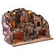 Illuminated village with working fountain for 6-8 cm Neapolitan Nativity Scene, 35x50x30 cm s5
