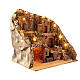 Illuminated village with REAL fountain and animated mill for 8-10 cm Neapolitan Nativity Scene, 50x40x50 cm s6