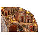 Illuminated village with functioning waterfall and oven for 8-10 cm Neapolitan Nativity Scene, 50x40x50 cm s4