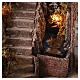 Illuminated village with real waterfall and oven for 8-10 cm Neapolitan Nativity Scene, 50x50x60 cm s6