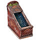 Cascata 10x20x20 cm a corrente Presepe Napoletano 8-10 cm s3