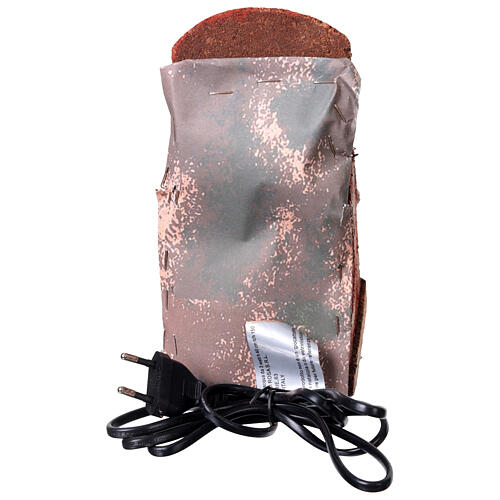 Wodospad 10x21x20 cm, szopka neapolitańska 8-10 cm, zasilany elektrycznie 5