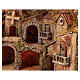 Illuminated village with moving mill for 10-12 cm Neapolitan Nativity Scene, 70x45x60 cm s5