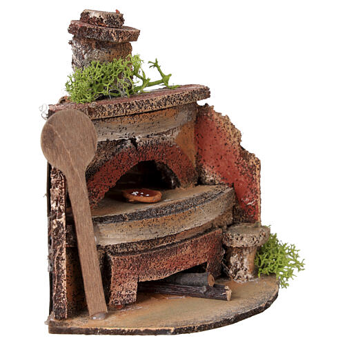 Forno per la pizza 10x9x10 cm Presepe Napoletano 6-8 cm 3