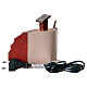Forno a legna illuminazione fiamma corrente 15x11x13 cm Presepe Napoletano 8-10 cm s4