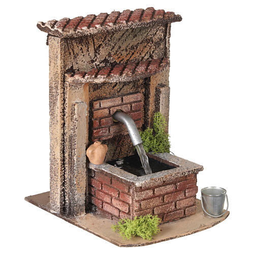 Fuente funcionante 15x10x15 cm para Belén Napolitano 8-10 cm 3