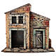 Casetta 25x25x15 cm Presepe Napoli 6-8 cm s1