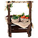 Banco frutta in sacchi presepe napoletano 10-12 cm terracotta s5