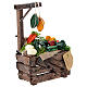 Banco delle verdure presepe napoletano 10-12 cm terracotta s3
