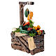 Banco delle verdure presepe napoletano 10-12 cm terracotta s4