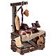 Banco salumi presepe napoletano 10-12 cm terracotta s3
