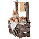 Terracotta bread stall for 10-12 cm Neapolitan Nativity Scene s4
