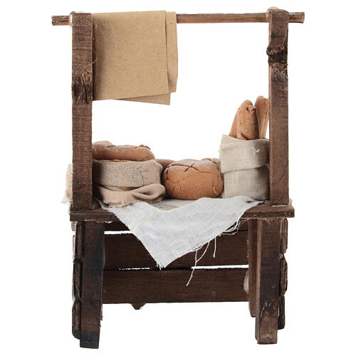 Mostrador del pan belén napolitano 10-12 cm terracota 5