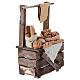 Banco del pane presepe napoletano 10-12 cm terracotta s3