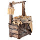 Banco uova in sacchi presepe napoletano 10-12 cm terracotta s3