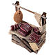 Étal viande crèche napolitaine 10-12 cm terre cuite s2