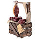 Étal viande crèche napolitaine 10-12 cm terre cuite s3