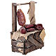 Étal viande crèche napolitaine 10-12 cm terre cuite s4