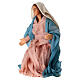 Vierge Marie terre cuite 14 cm crèche napolitaine s3