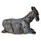 Asino terracotta 14 cm presepe napoletano s4