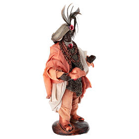 Rei mago terracota 14 cm presépio napolitano