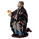 Kneeling Beggar in Terracotta, 14 cm Neapolitan Nativity Figurine s3