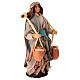 Porteuse d'eau avec cruches en terre cuite 14 cm crèche napolitaine s3