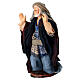 Homme émerveillé à genoux en terre cuite 14 cm crèche napolitaine s2
