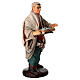 Fisherman with terracotta box for 14 cm Neapolitan Nativity Scene s3