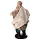 Pescatore con cassetta terracotta 14 cm presepe napoletano s4