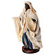 Terracotta fabric seller for 14 cm Neapolitan Nativity Scene s2