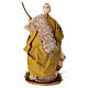 Vecchietta con pecora terracotta 14 cm presepe napoletano s4