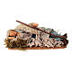 Benino pastore dormiente terracotta 14 cm presepe napoletano s1