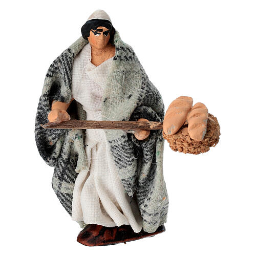 Panettiere terracotta 6 cm presepe napoletano 1