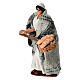 Panettiere terracotta 6 cm presepe napoletano s2