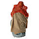 Donna con coniglio terracotta 10 cm presepe napoletano s4