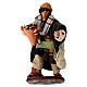 Man with chestnuts, 10 cm terracotta Neapolitan Nativity Scene s4