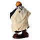 Uomo con castagne 10 cm terracotta presepe napoletano s5