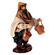 Mężczyzna z wiadrami - figurka z terakoty, szopka neapolitańska 10 cm s3